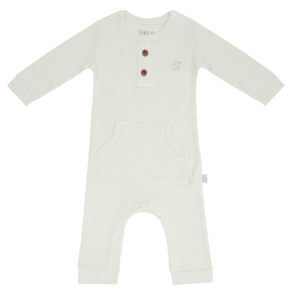 Baby jumpsuit/ rompers - Cream | Baboo
