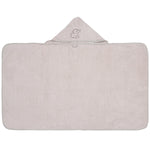 Baby Bath Towel - Beige — Close-up | Baboo