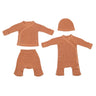 Newborn Clothing Set - Brown