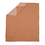 Gift Set - Blanket and Rattle - Brown — Detail | Baboo
