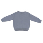 كنزة مواليد/ أطفال بنقشة - أزرق — تفاصيل | بابو