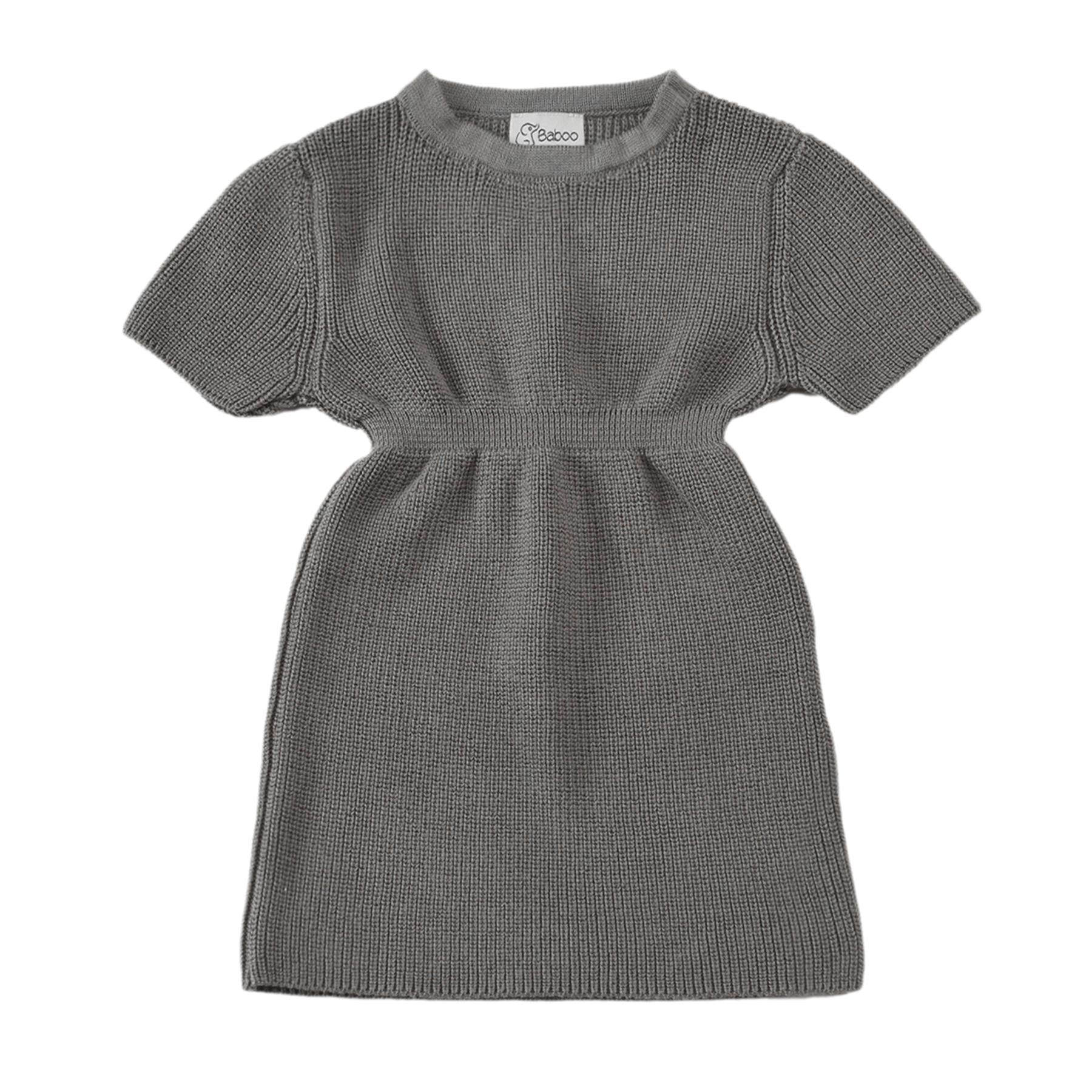Baby/Kids Dress - Grey | Baboo
