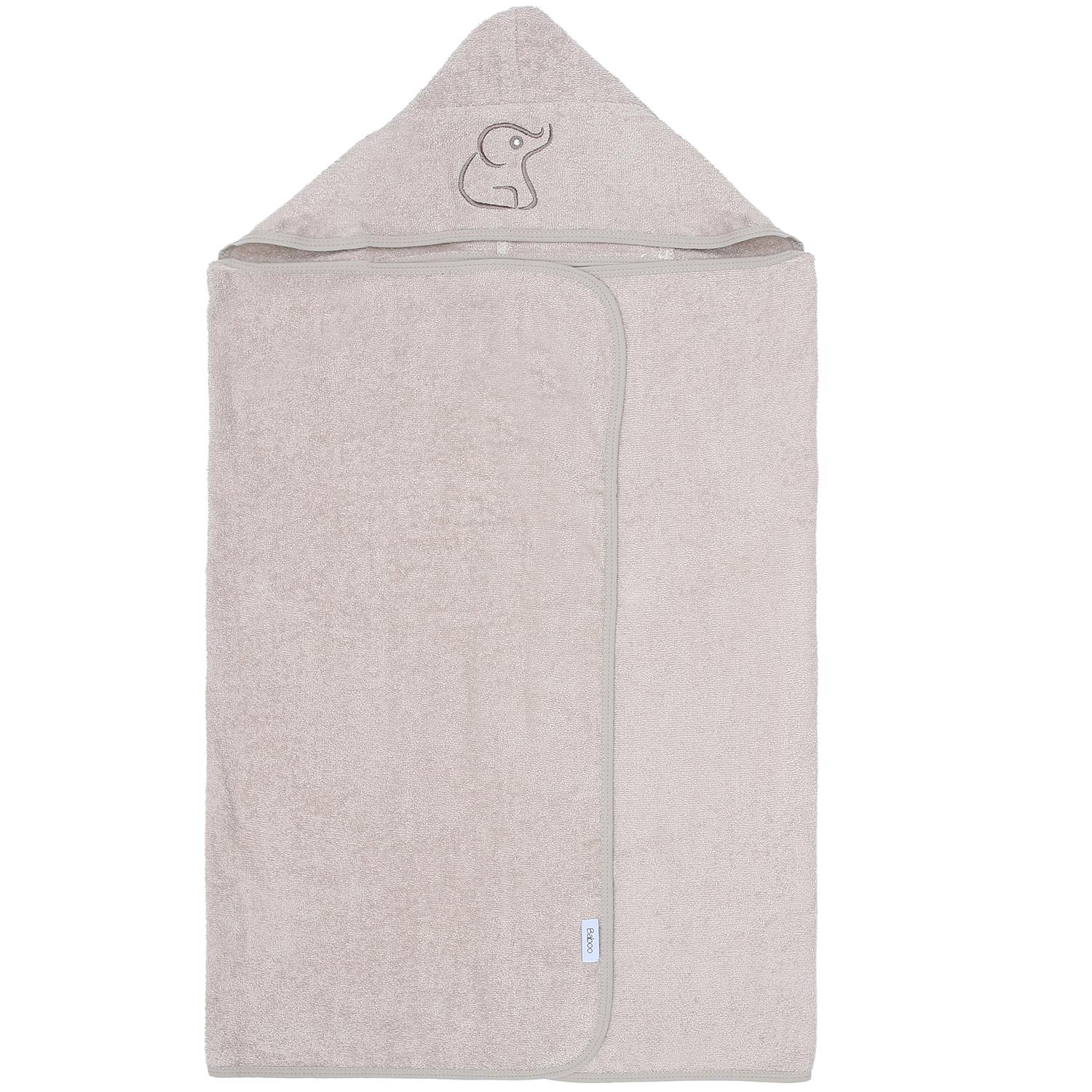 Baby Bath Towel - Beige | Baboo
